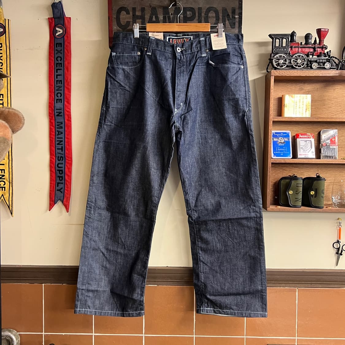 00's 리바이스 569 생지 36x30 Size Mexico 데드스탁 상품이미지1