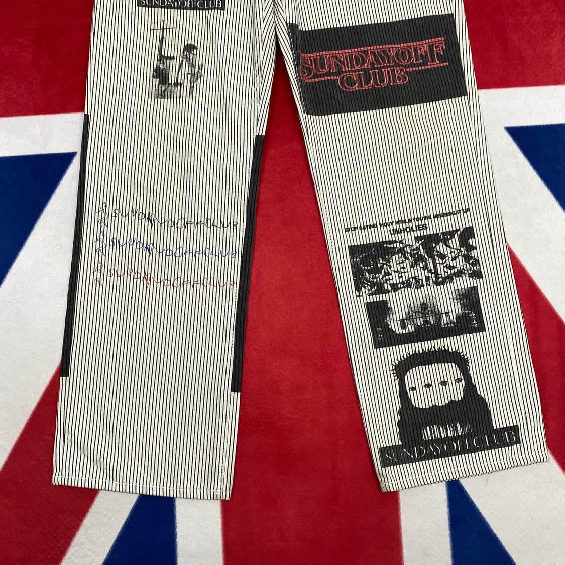 선데이오프클럽 바지 M 상품이미지3