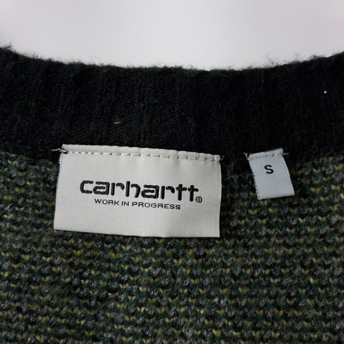 Carhartt 칼하트 딜런 모헤어 쉐기울 가디건 상품이미지5