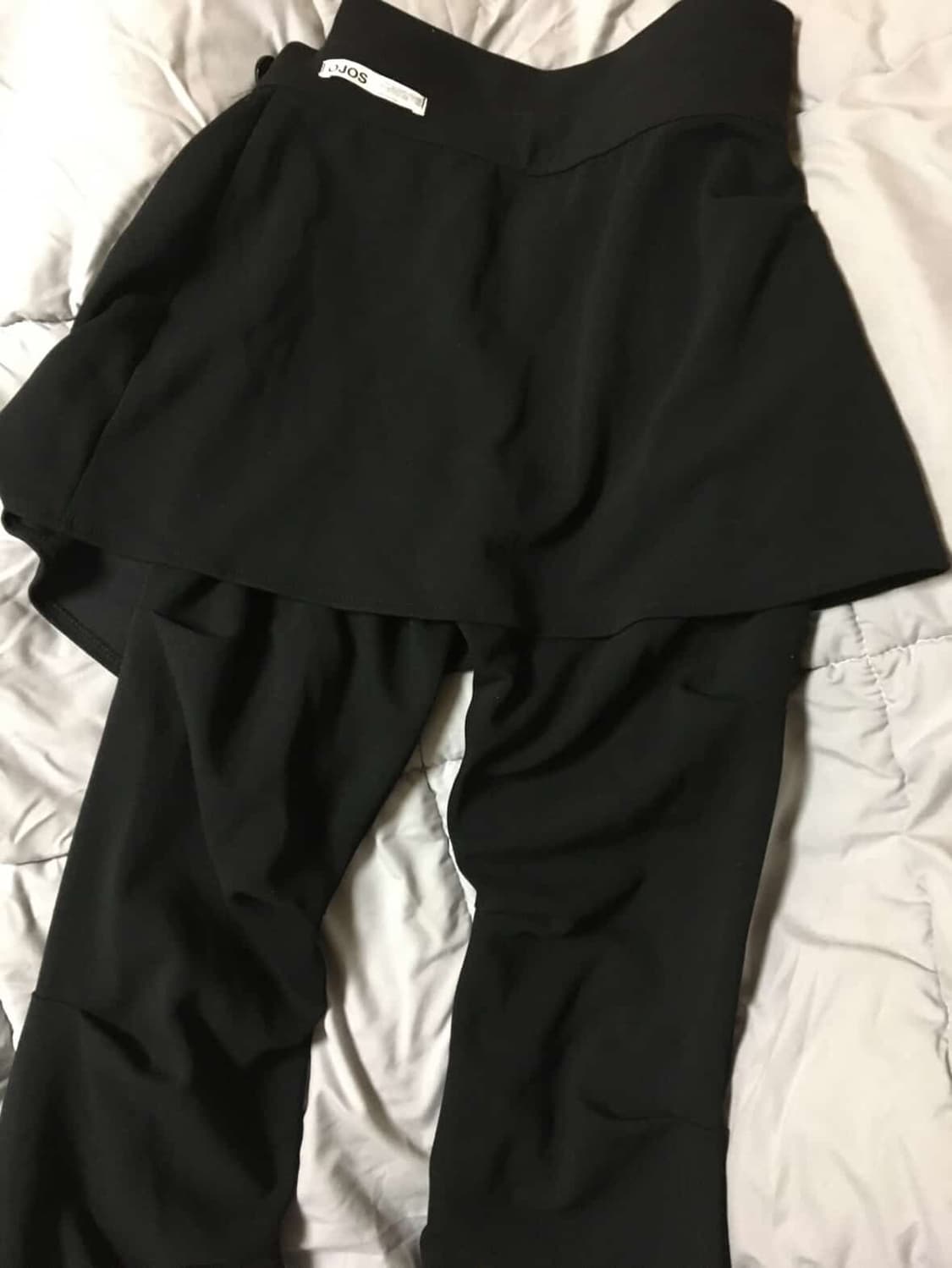 OJOS 오호스 랩 오버 턱 팬츠 상품이미지4