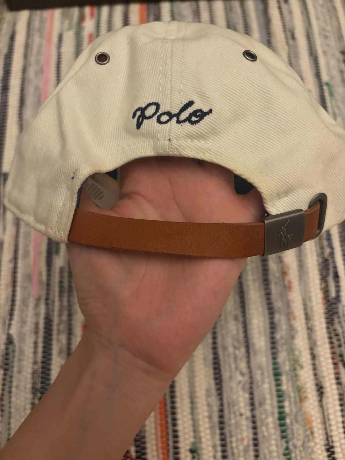 Polo 폴로 로고 코튼 치노 볼캡, 폴로 모자, 폴로 볼캡 상품이미지3