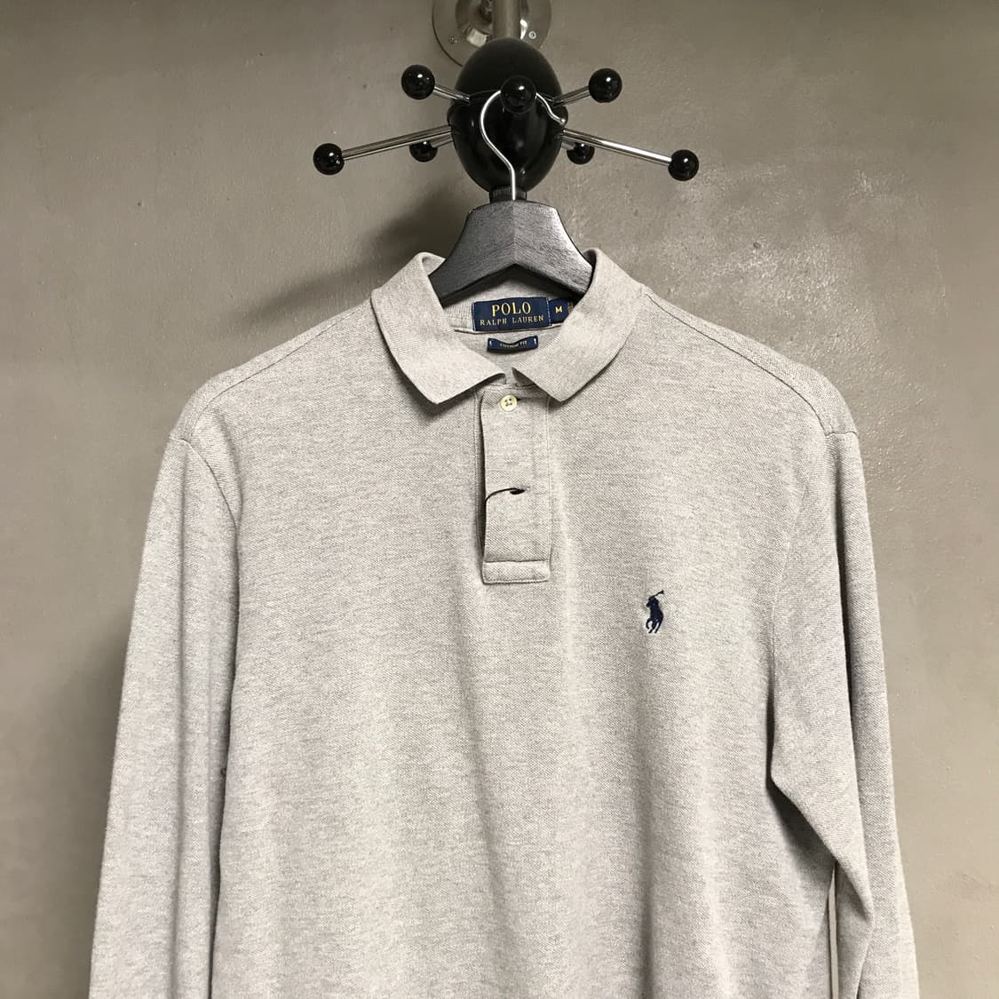 폴로 랄프로렌 PK 긴팔 카라티 그레이 M 상품이미지2