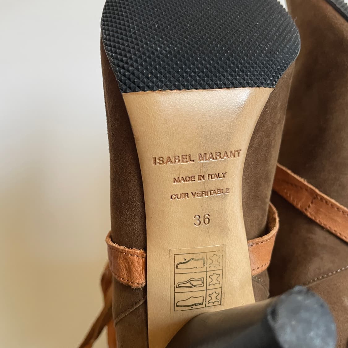 이자벨마랑 스웨이드 부츠 36 상품이미지4