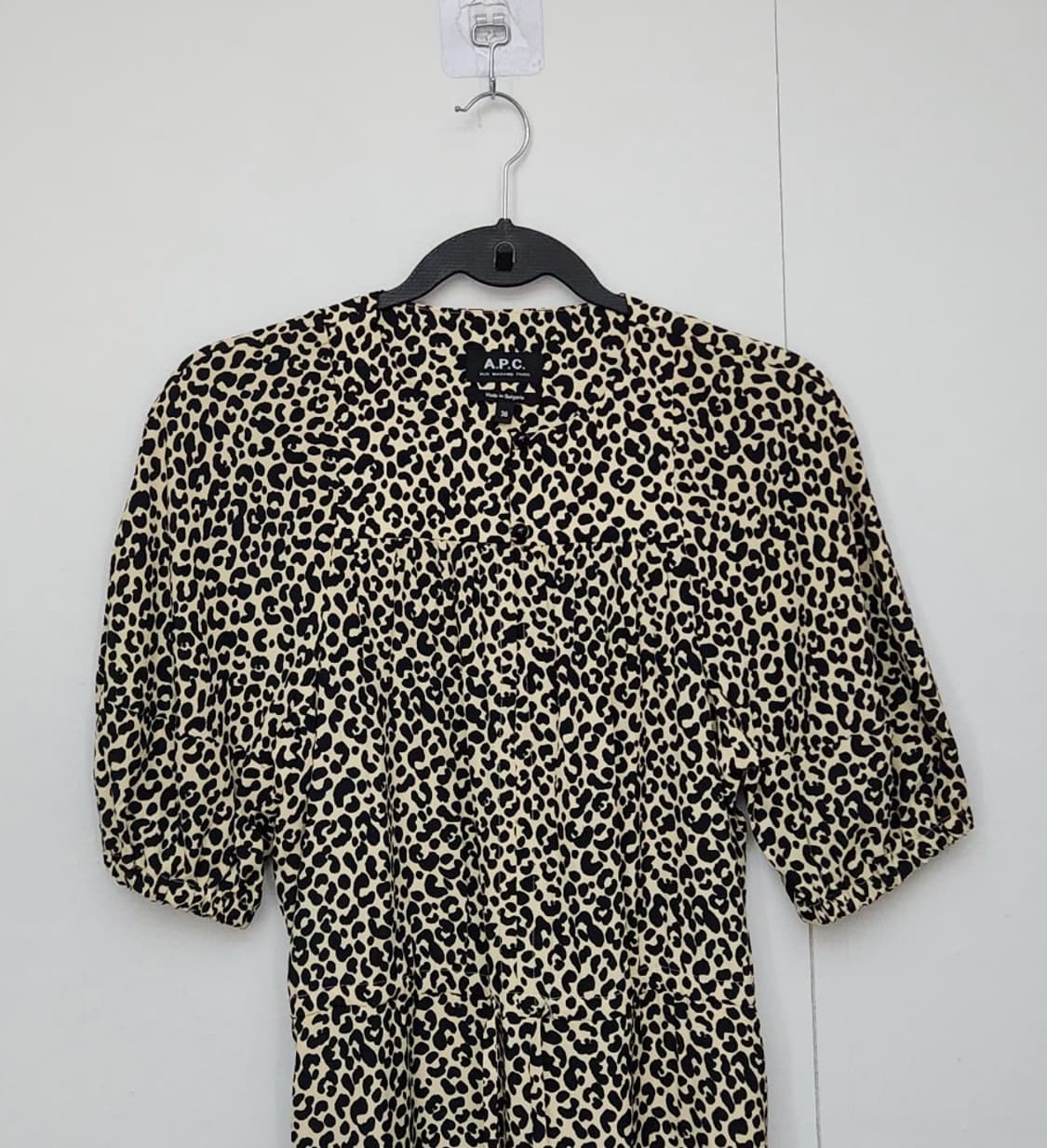 [A.P.C 아페쎄] 90 55 여 레오파드원피스 반팔원피스 상품이미지7