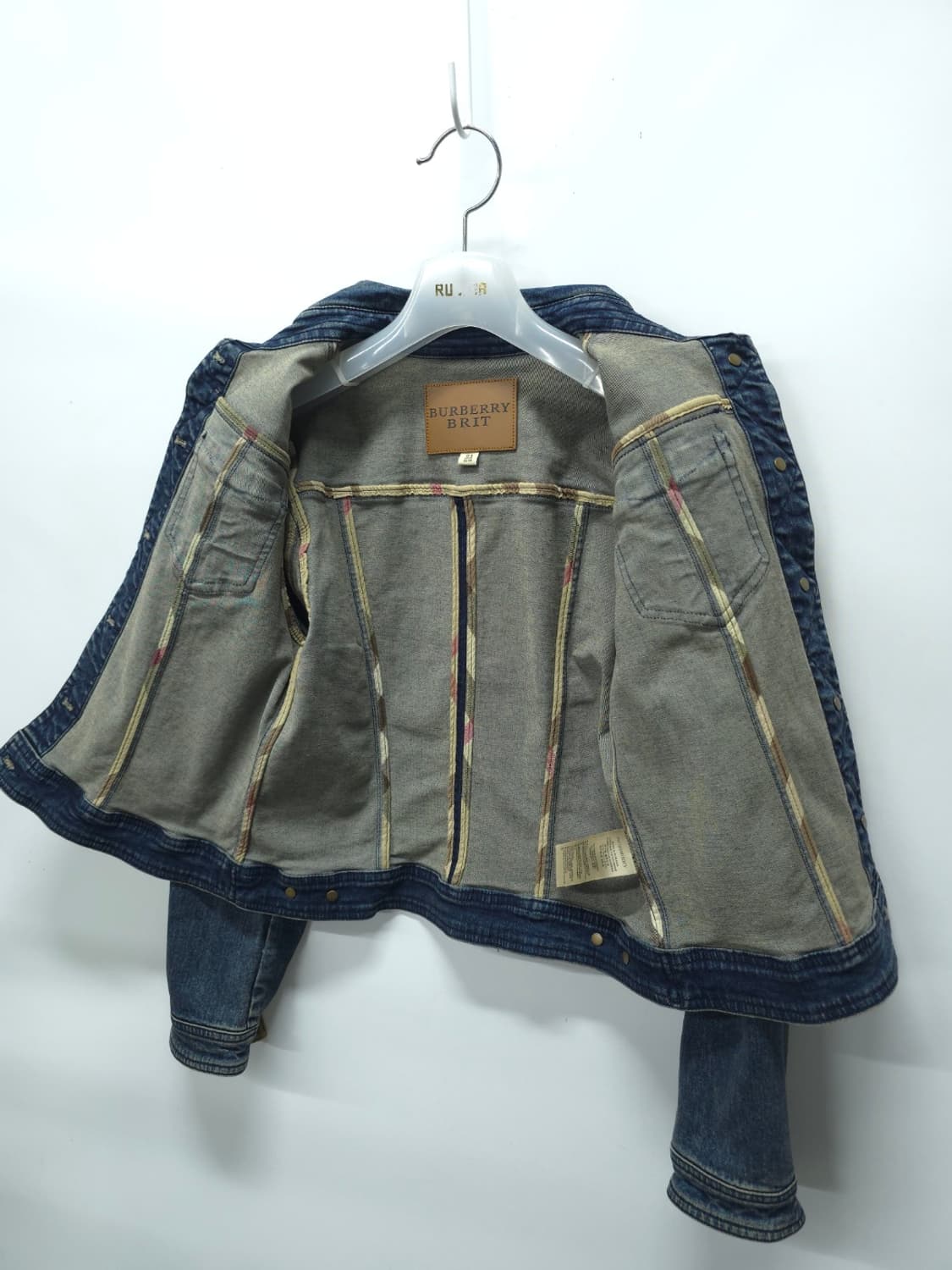 버버리브릿 데님트러커 청자켓 (여성55) 상품이미지7