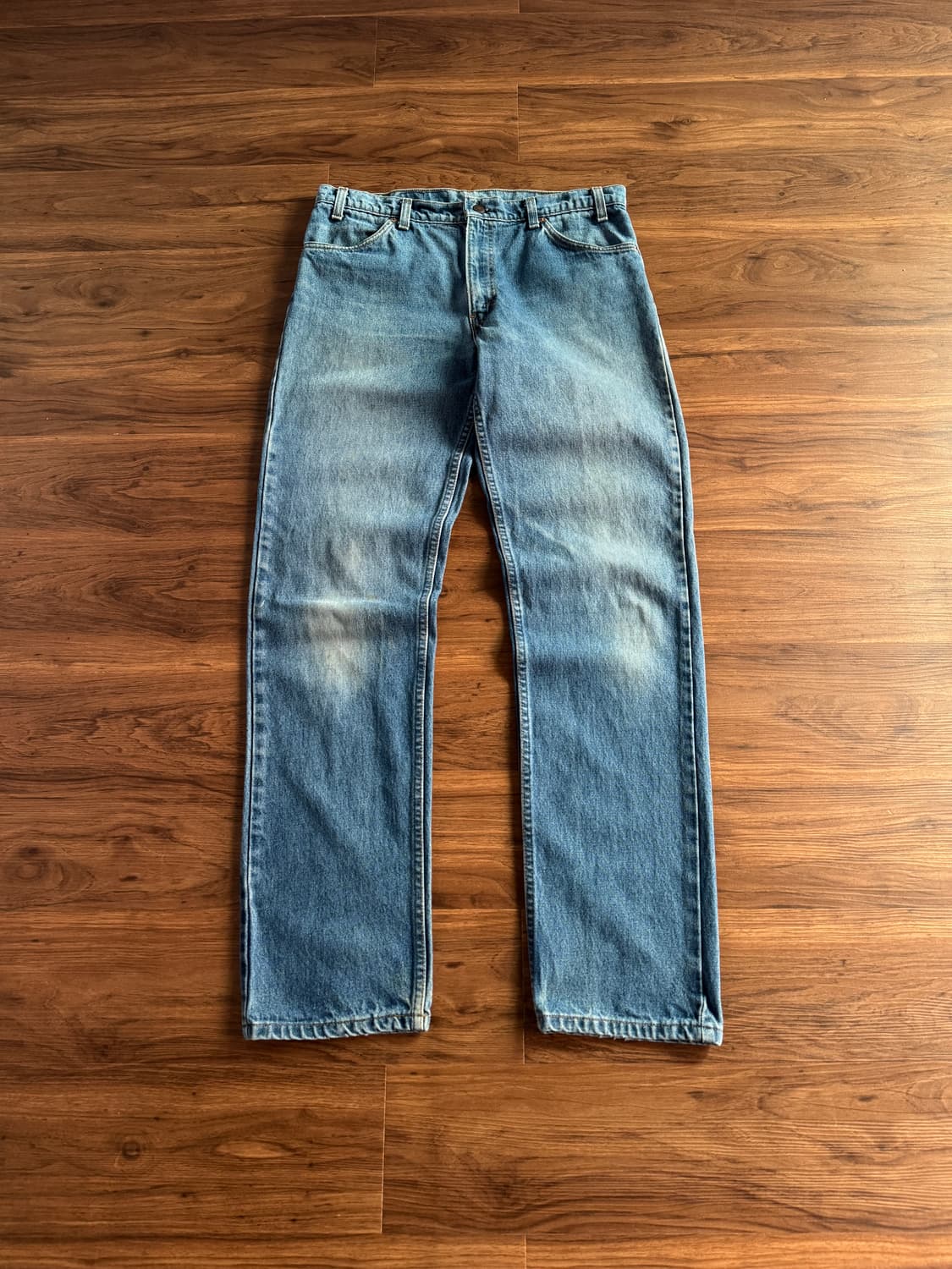 [36]80's 리바이스 Made In USA 505 워싱 데님 팬츠 상품이미지2