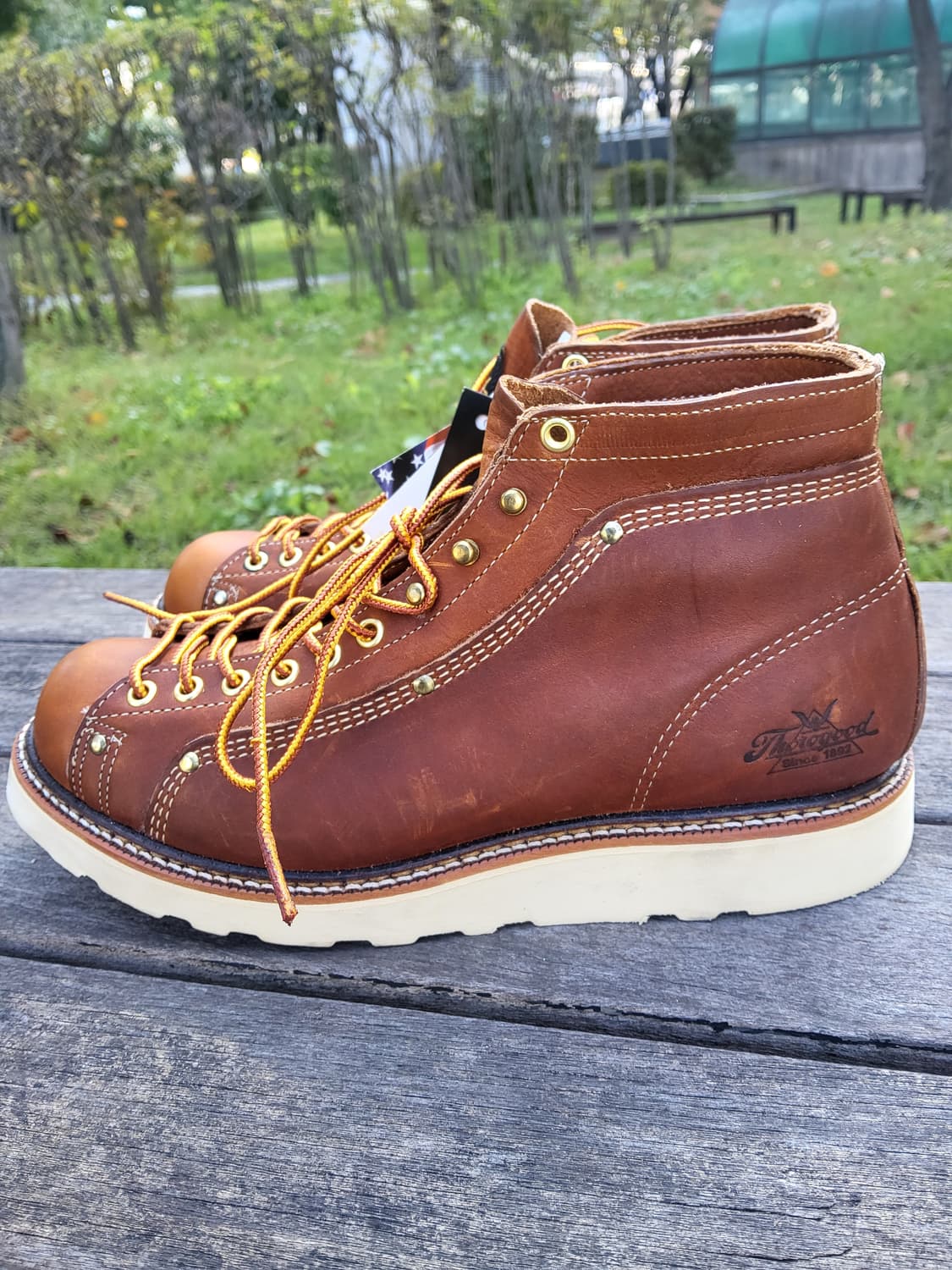 쏘로굿 몽키부츠 신품 265~270 US8.5EE 브라순 상품이미지5