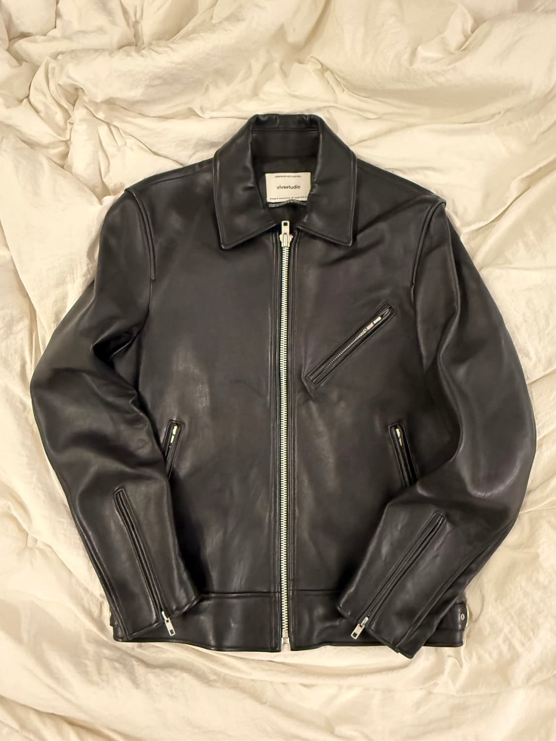 비바스튜디오 +A급 레더 자켓 L사이즈 상품이미지1