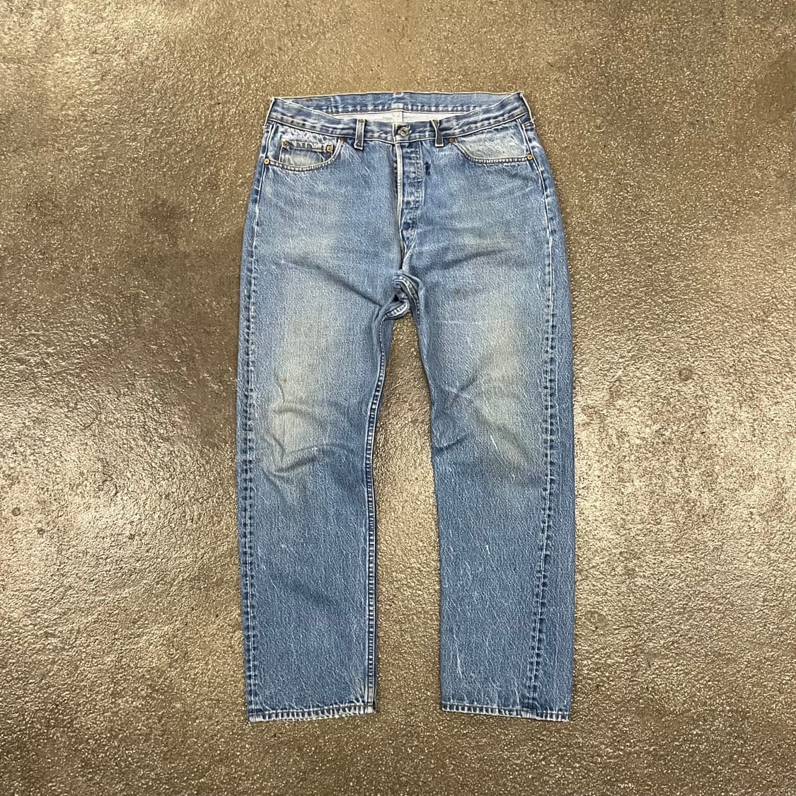80s USA 리바이스501 데님 팬츠 (34“) 상품이미지1