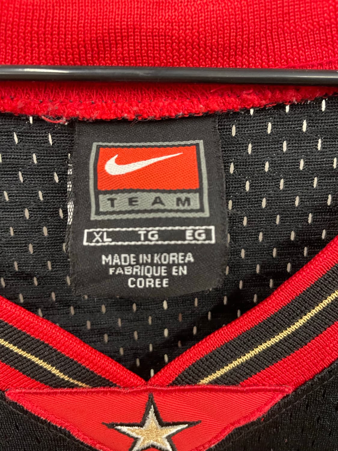 90s 나이키 빈티지 필라델피아 식서스 앨런 아이버스 NBA 져지 XL  상품이미지4