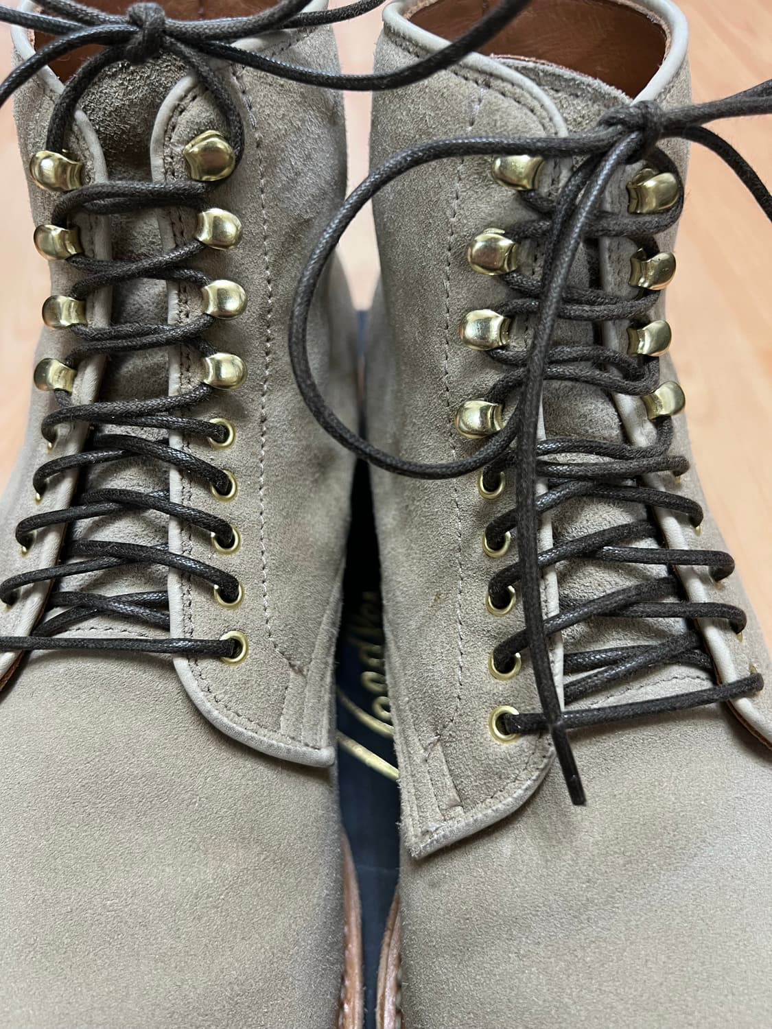 바이버그 더비 부츠 카프스웨이드 8사이즈 알든 상품이미지5