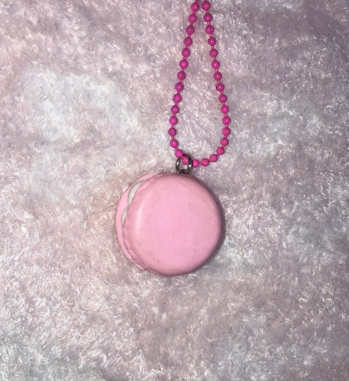 jpn 딸기 마카롱 목걸이 상품이미지2