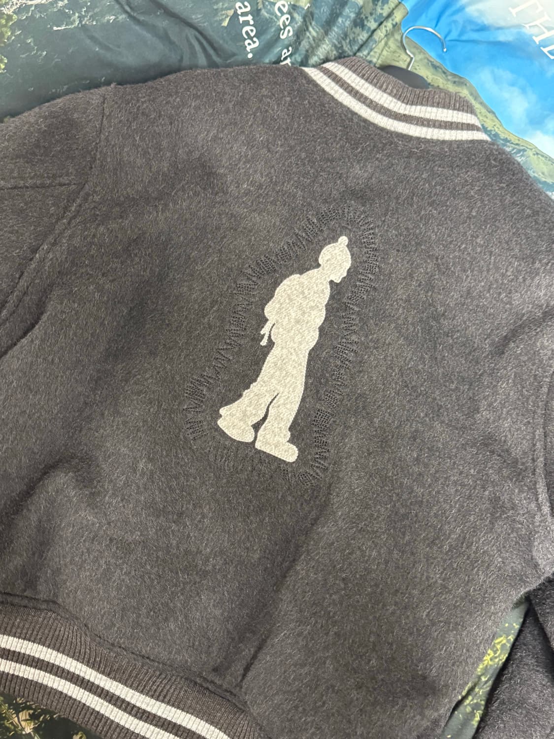 [M] STU 울 바시티 자켓 상품이미지4