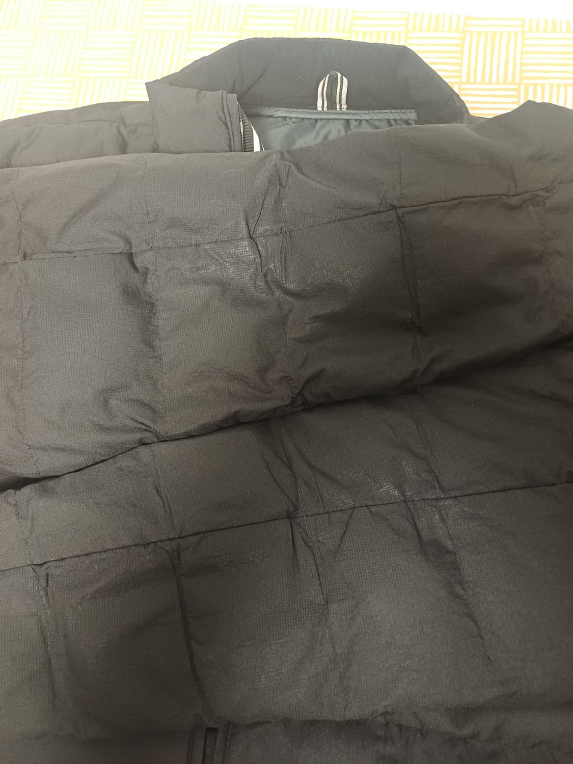 프레드페리 트윈팁 패딩 밤버 자켓 (J9536) - 블랙 상품이미지9