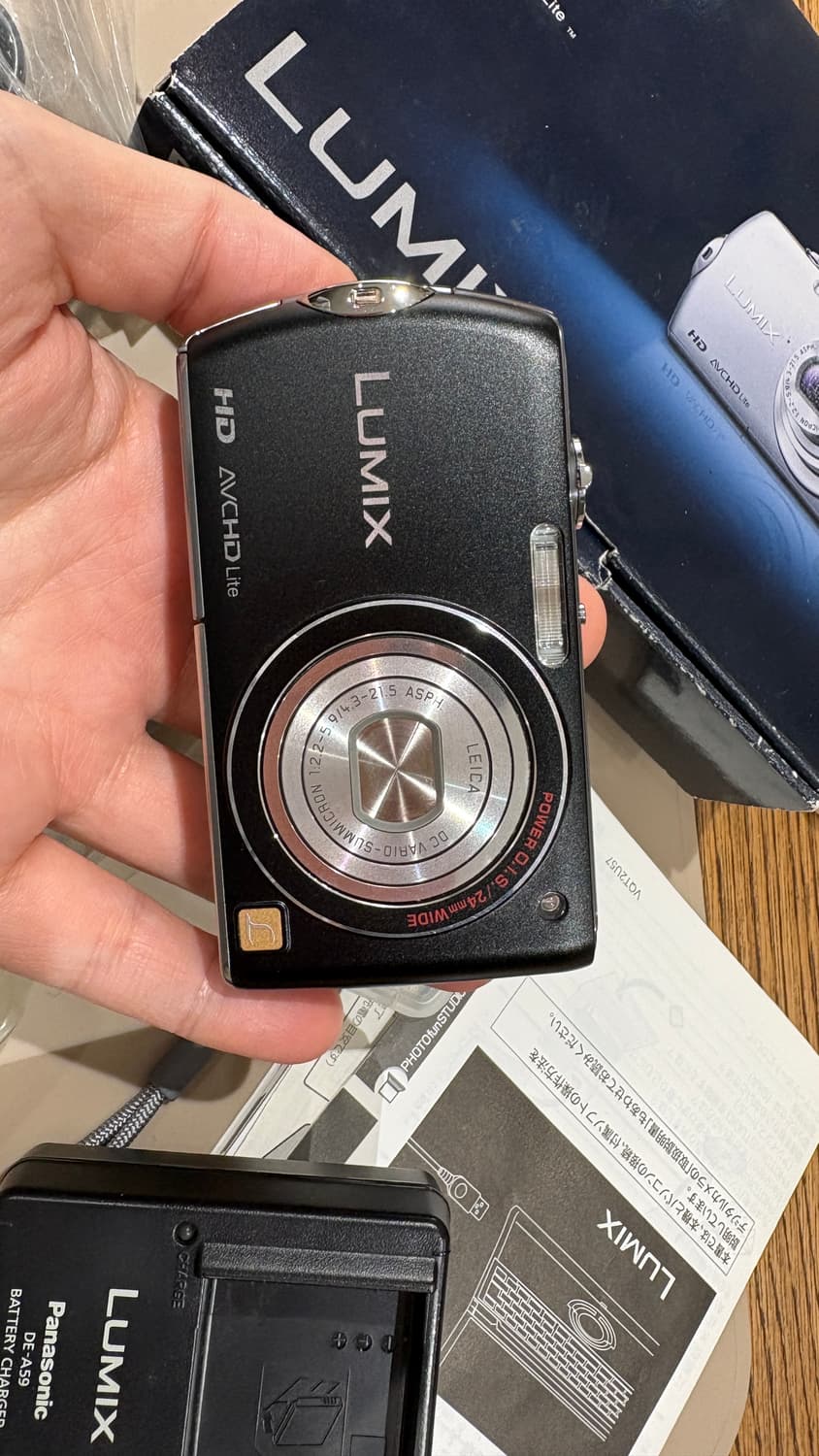 신품급) 파나소닉 루믹스 FX70 빈티지디카 라이카렌즈 상품이미지2