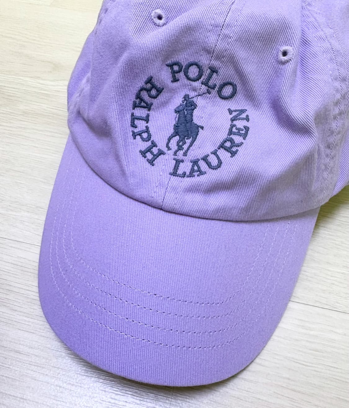 폴로 랄프로렌x아소스 한정 콜라보 볼캡 라벤더 새제품 상품이미지1