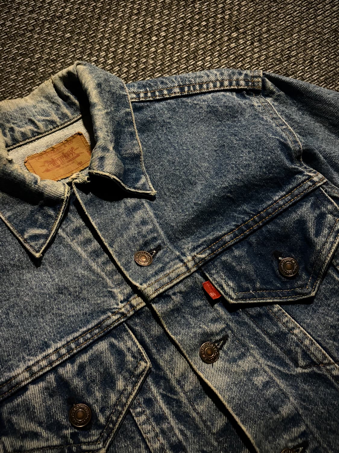 70s 리바이스 트러커 71505 36 USA🇺🇸 상품이미지5