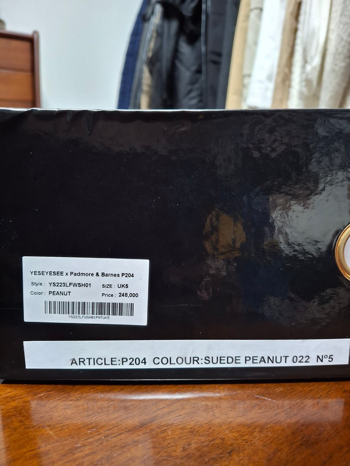 (마지막특가) 예스아이씨 패드모어앤반스 슈즈 UK5 상품이미지6