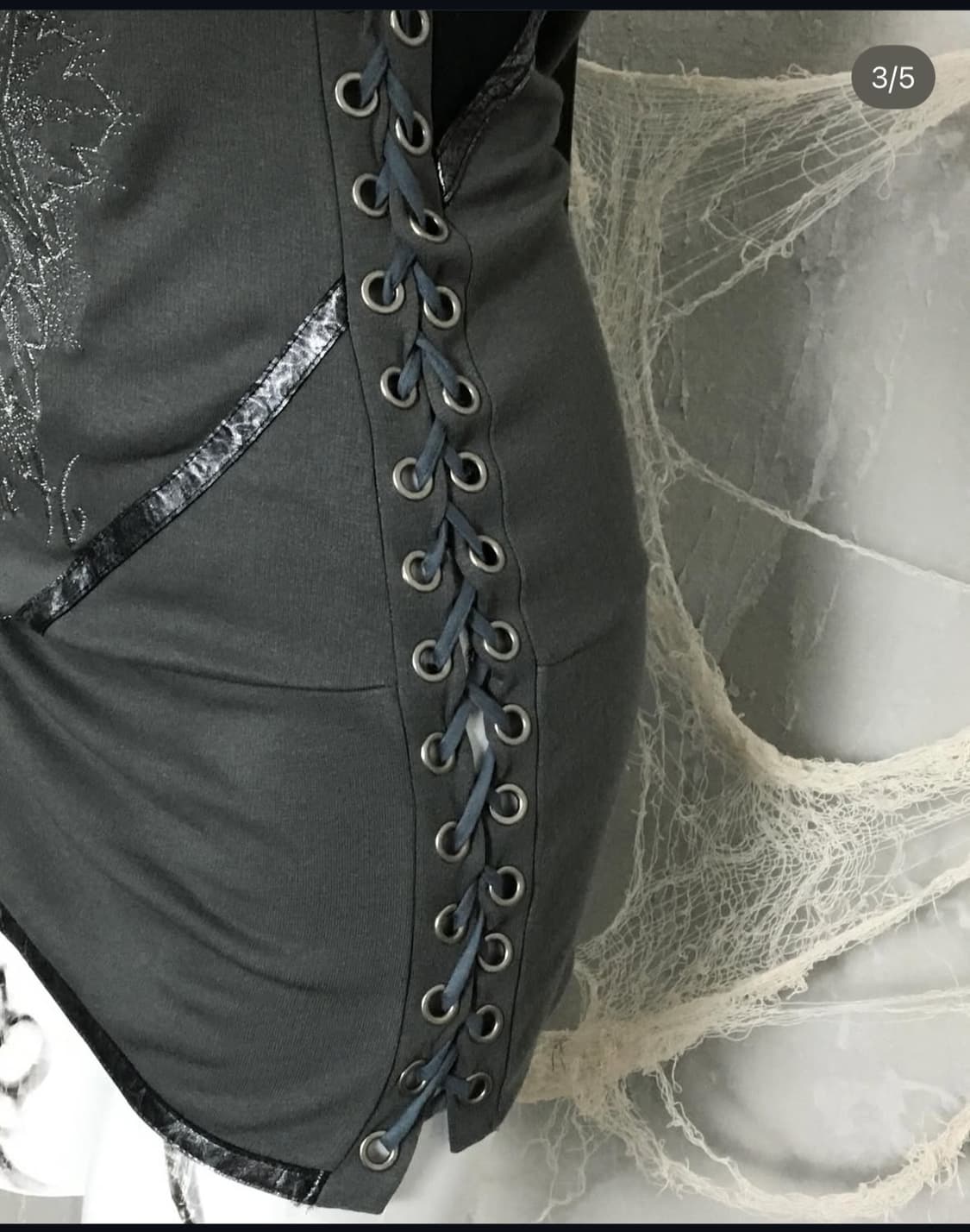 Selvage  Eyelet detail one-piece  상품이미지3