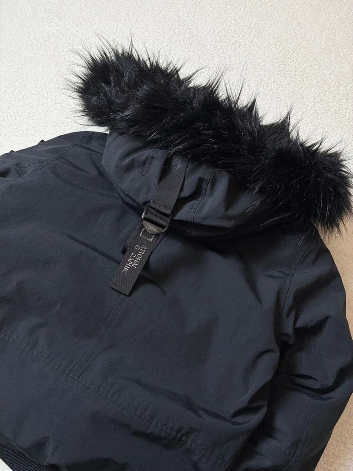 내셔널지오그래픽 20ss 덕다운 타루가 퍼 트리밍 숏 패딩 PN7316 상품이미지7