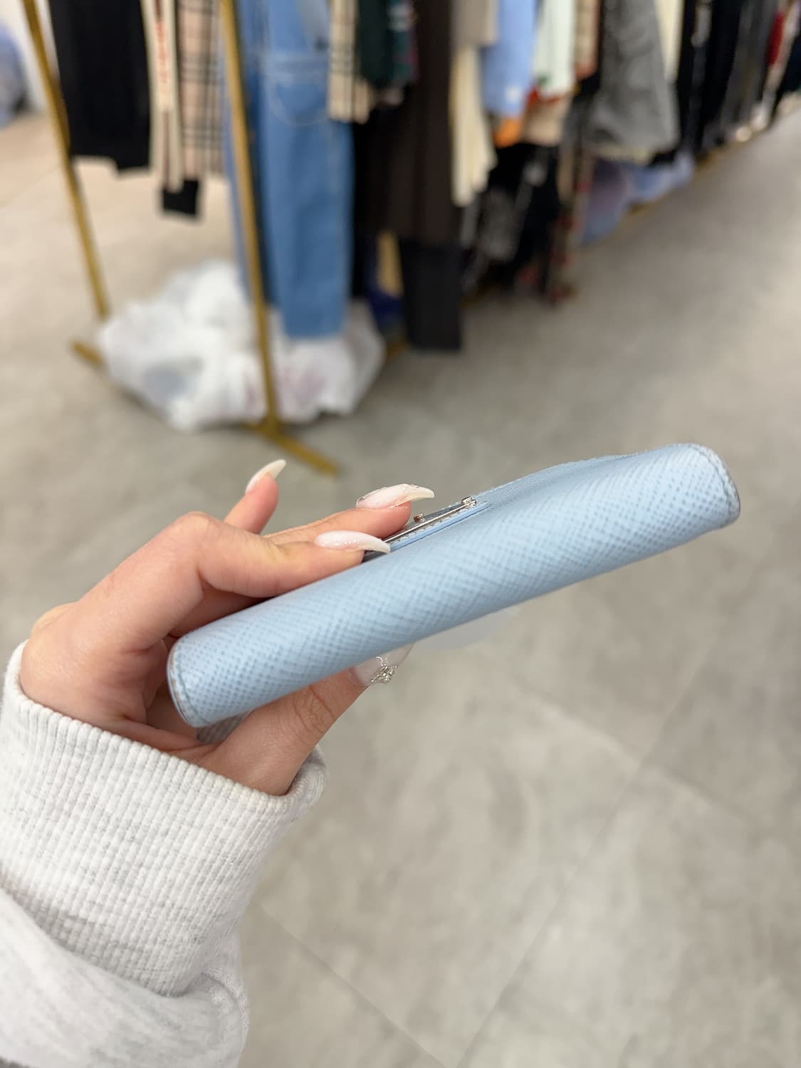 [정품] 프라다 반지갑 신형 상품이미지2