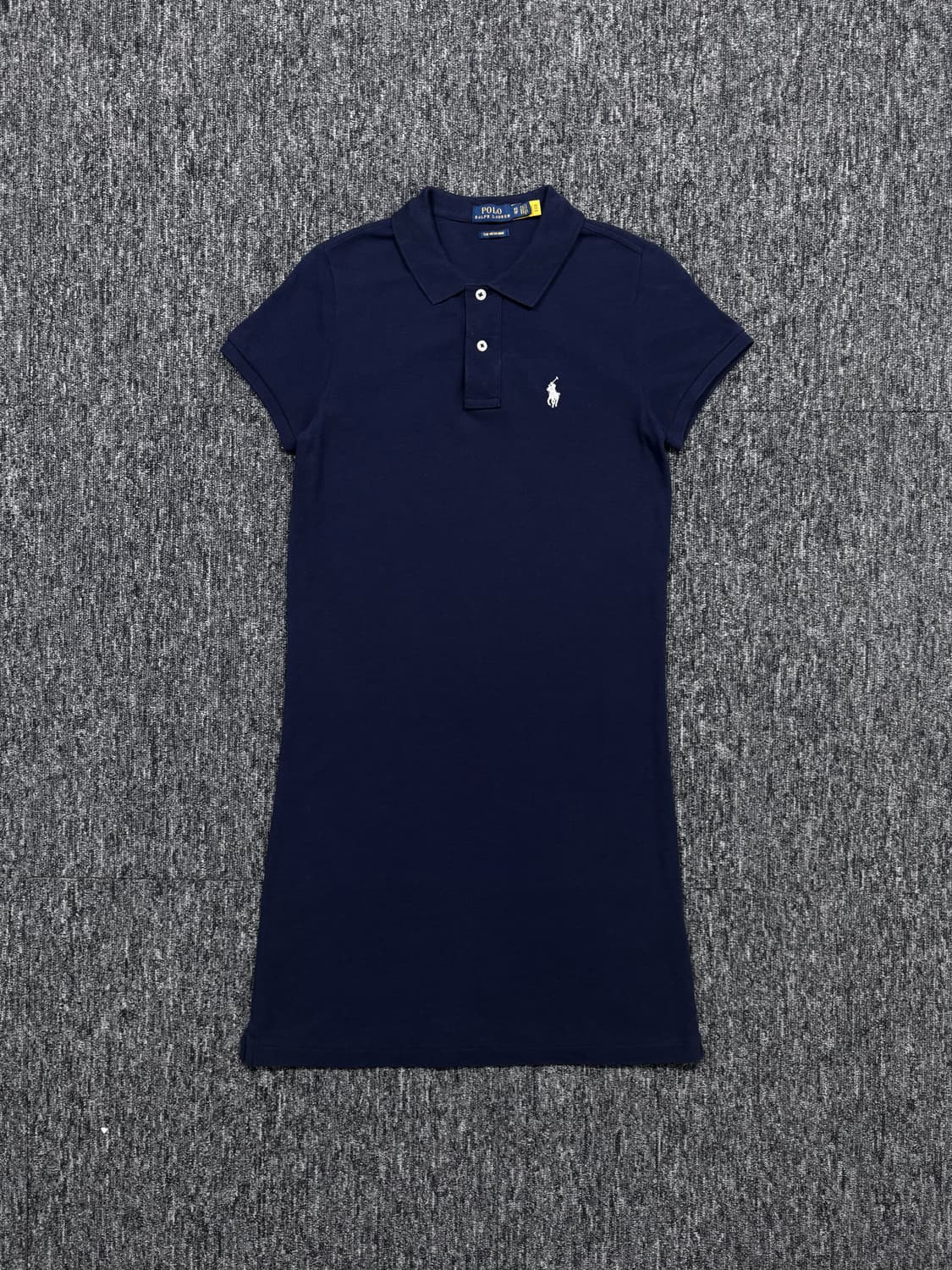 폴로 QR 네이비 반팔 원피스 상품이미지4
