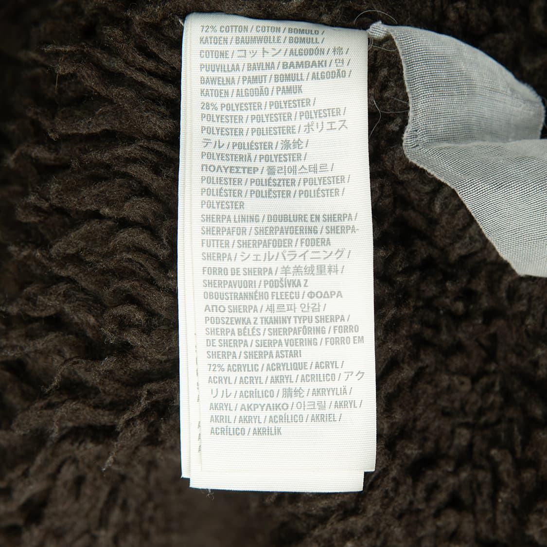 [103] 00s 홀리스터 쉐르파 라이닝 후드집업 챠콜 그레이  상품이미지9