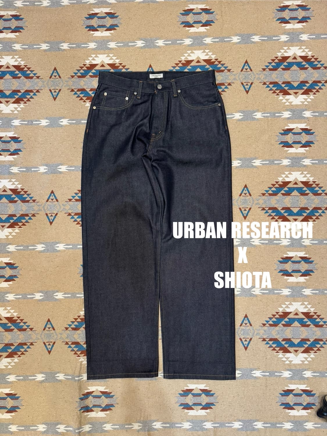 [32] URBAN RESEARCH x SHIOTA 셀비지 스트레이트핏 상품이미지1