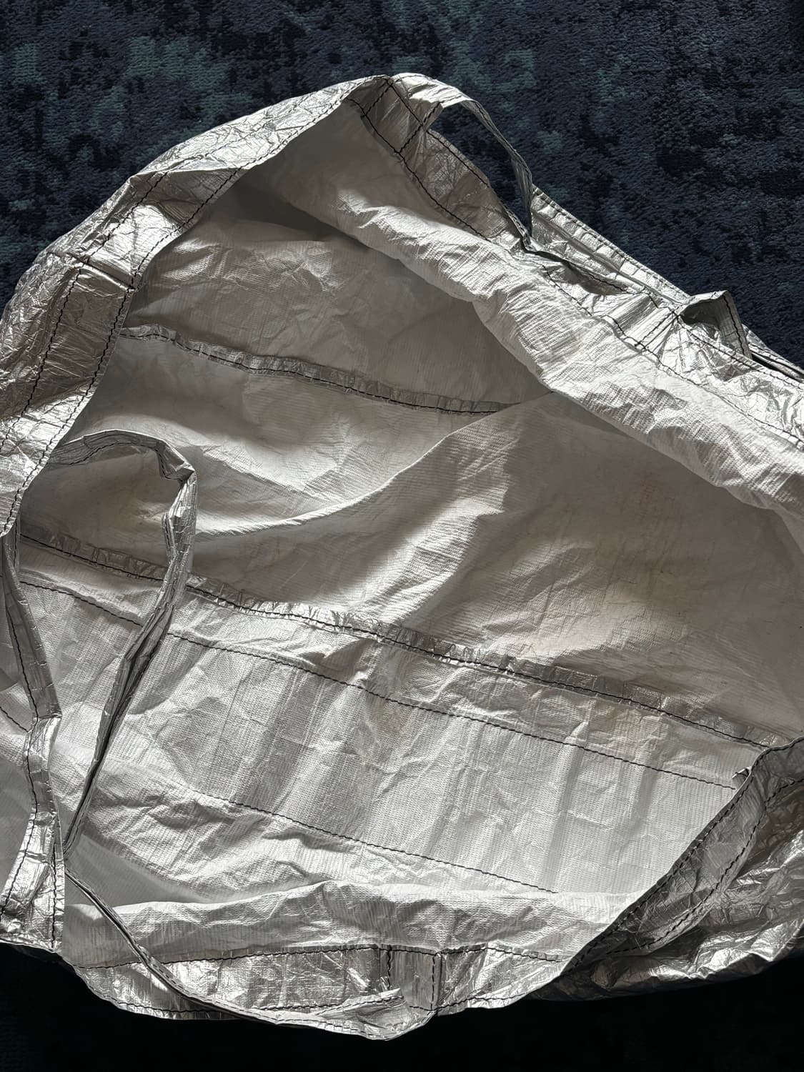 (1회착) 앰프티 실버 토트백 숄더백 상품이미지4