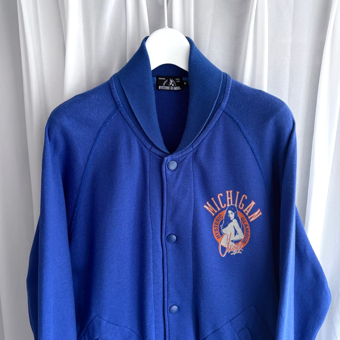 히스테릭 글래머 미시간 유니버시티 프린팅 블루종 상품이미지3