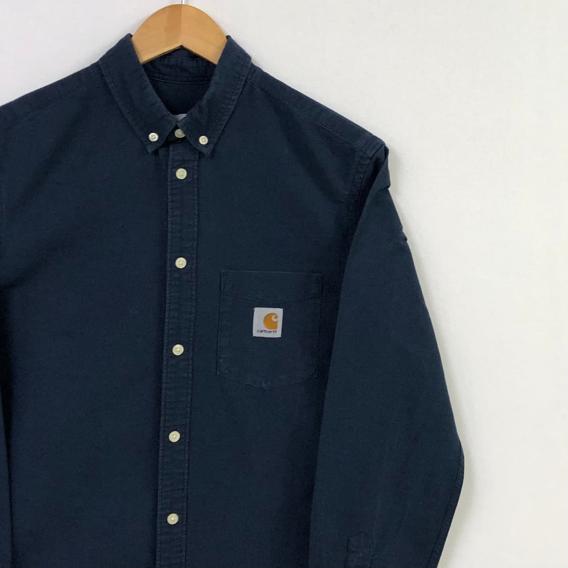 M 칼하트 네이비 워크 셔츠 상품이미지1