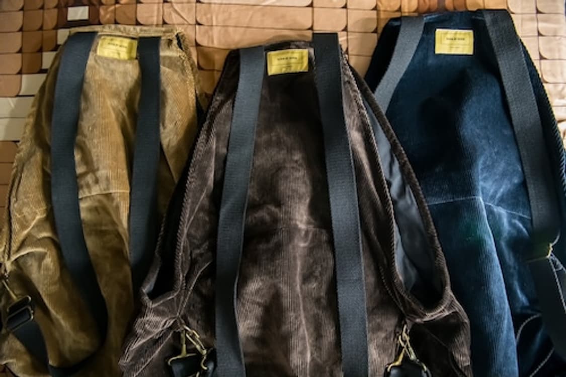 세븐 바이 세븐 코듀로이 지퍼리스 백팩 상품이미지2