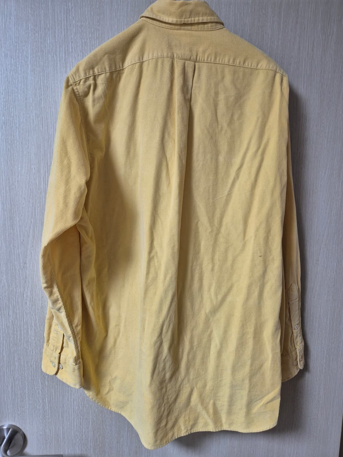 폴로 랄프로렌  코듀로이 셔츠 남방 옐로우 M 남성 상품이미지2