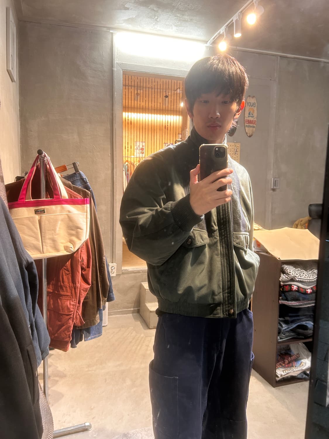 Crealty Collection 해링턴 자켓 상품이미지3