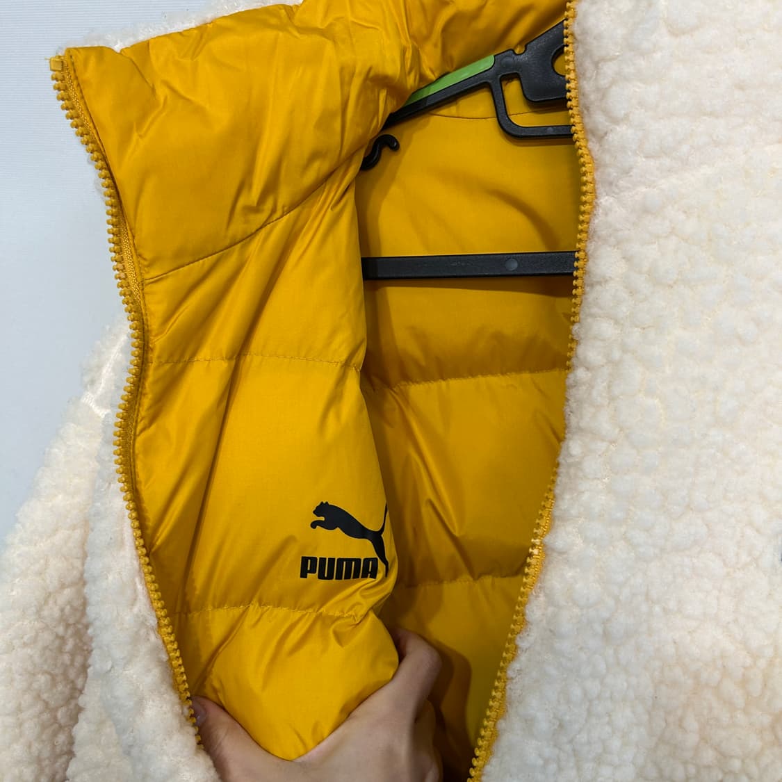 푸마 리버시블 후리스 패딩 100 여성 상품이미지2