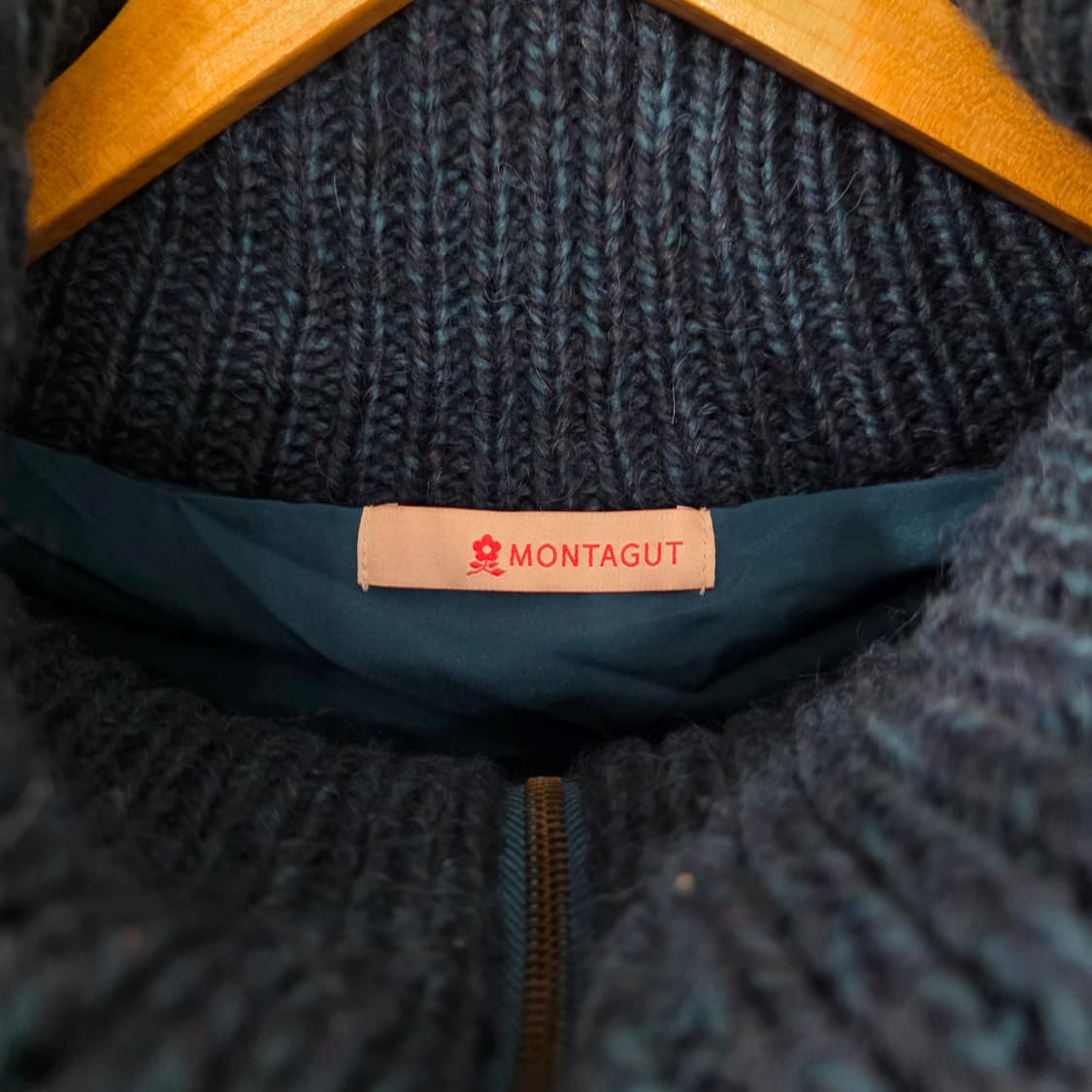 Montagut 니트 롱 집업 가디건 상품이미지7
