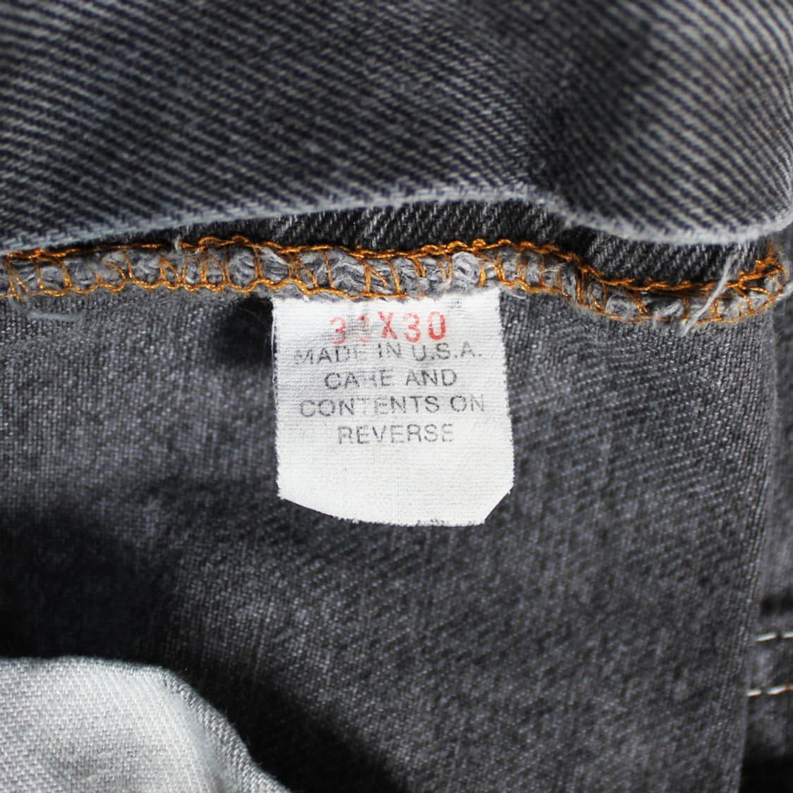 Harley-Davidson 할리 데이비슨 미국생산 블랙 데님 팬츠 상품이미지7