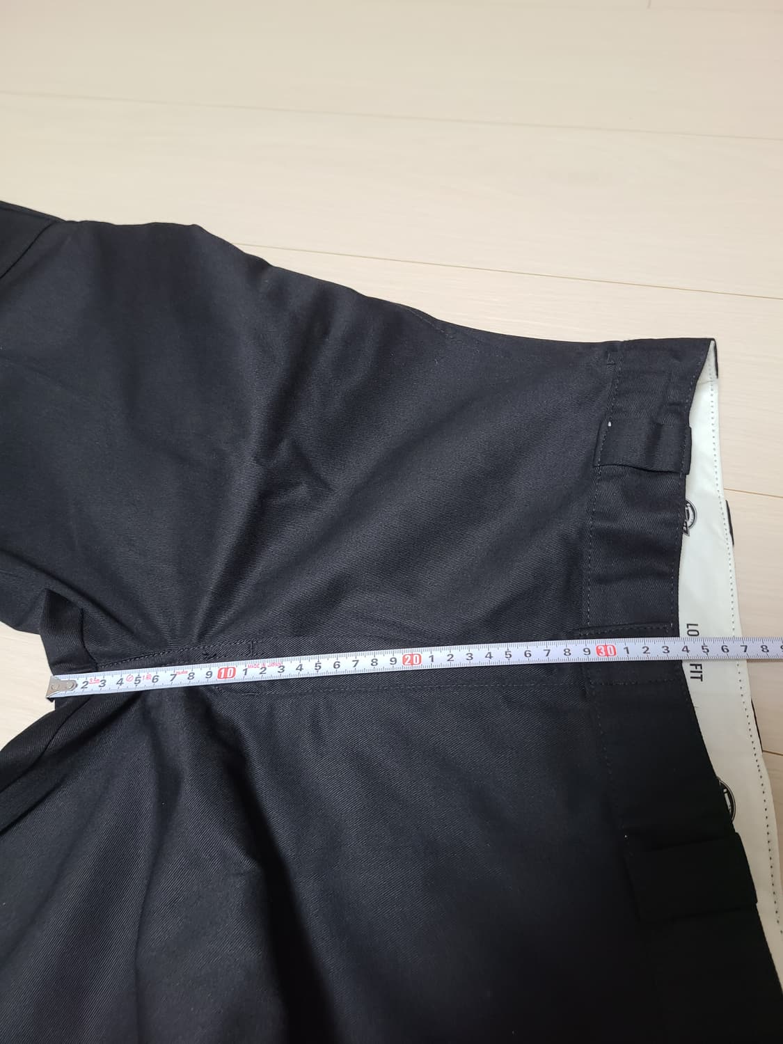 디키즈 더블니 85283 루즈핏 워크팬츠 블랙 32 상품이미지7