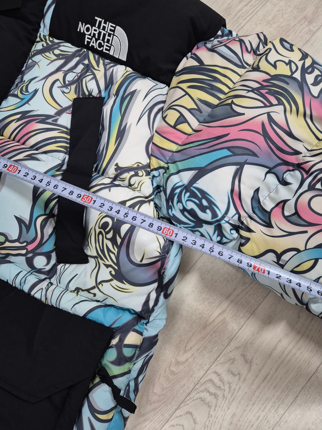 [XL] 노스페이스 X 슈프림 멀티컬러 드래곤 700 필 다운 패딩 상품이미지7