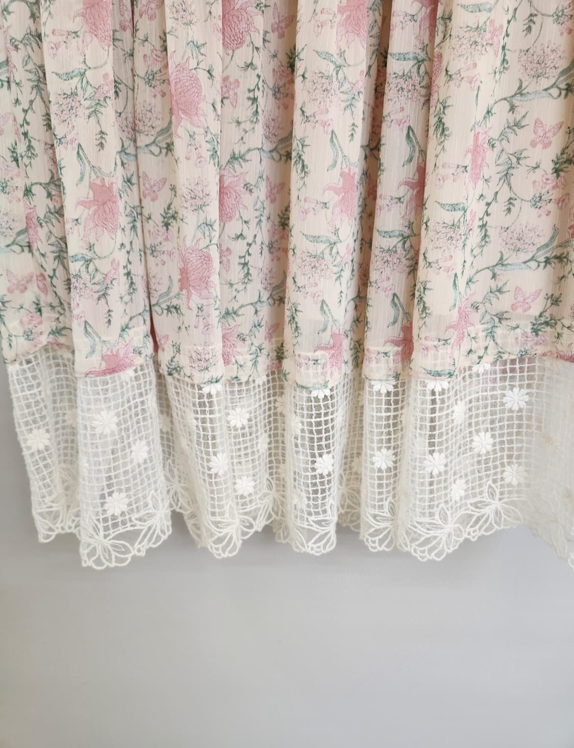 써스데이아일랜드 레이스 포인트 롱원피스 S사이즈 상품이미지9