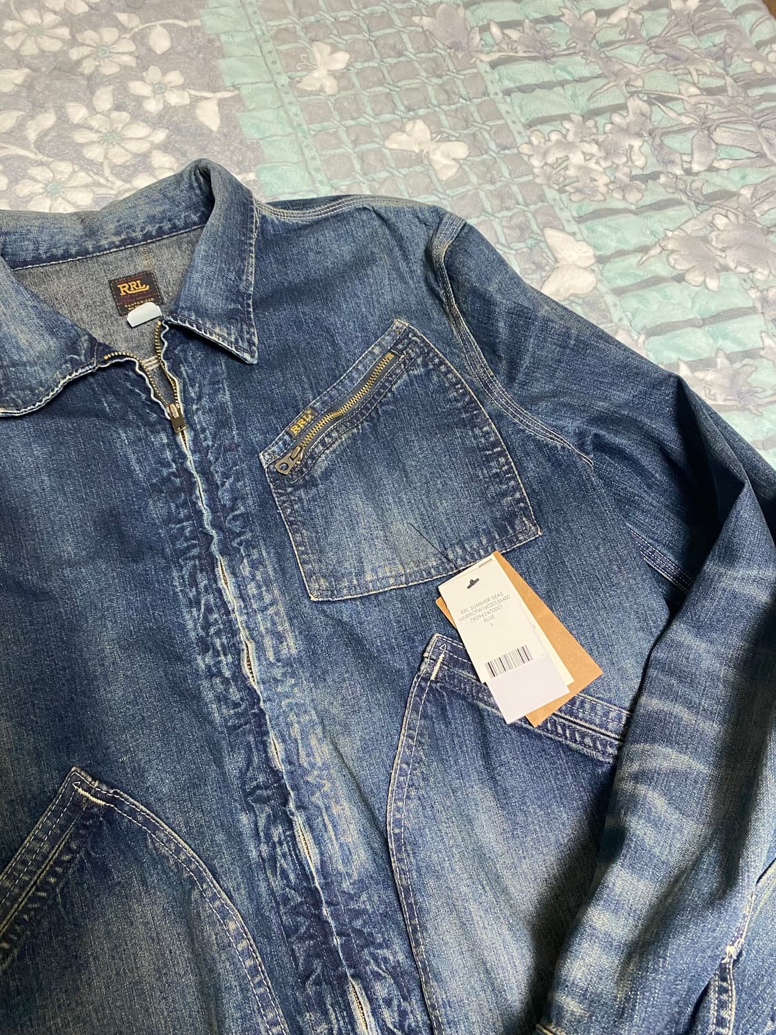 더블알엘 인디고 레이튼 자켓 L 상품이미지3