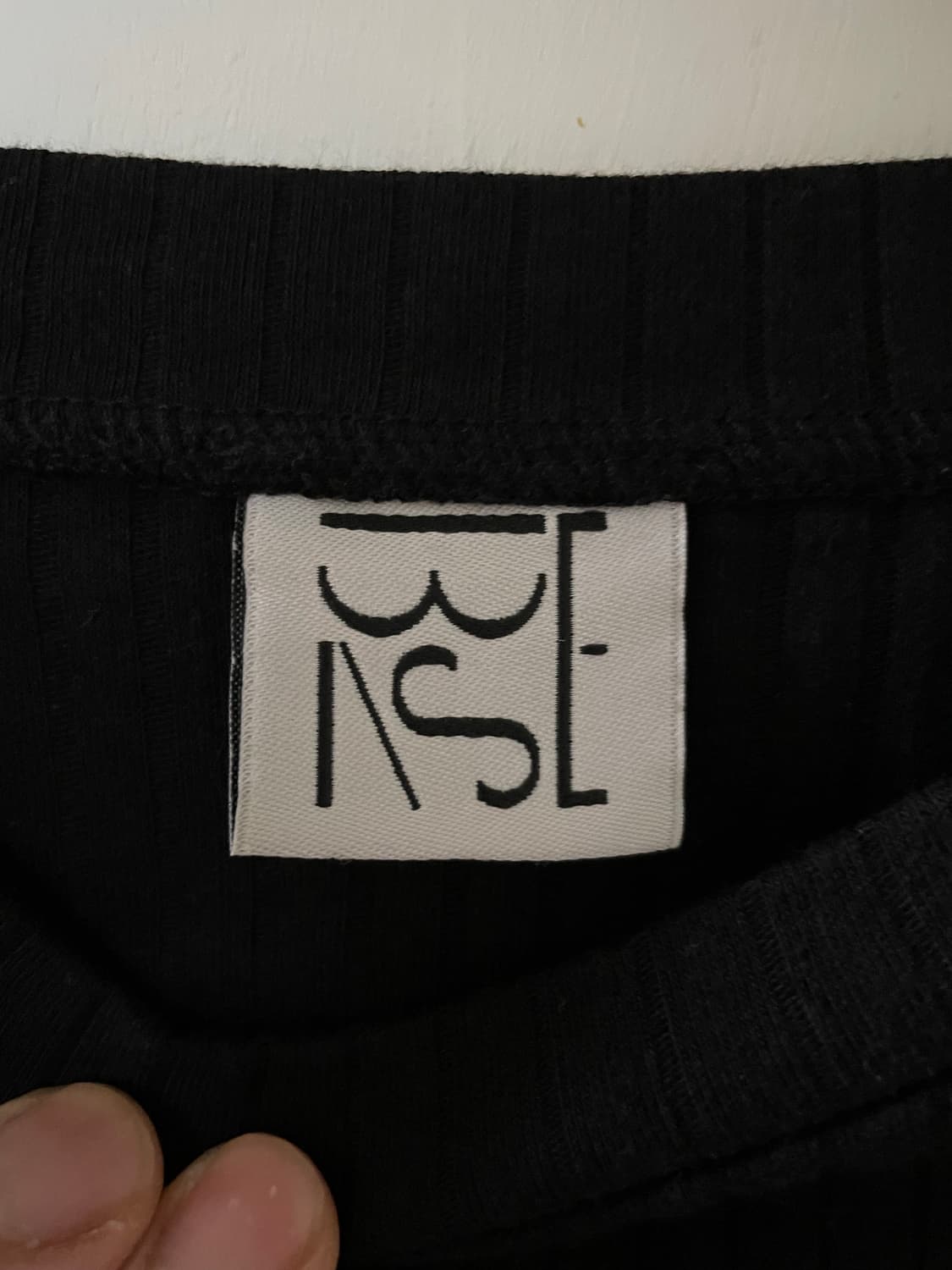 베이스레인지 니트 반팔 상품이미지3