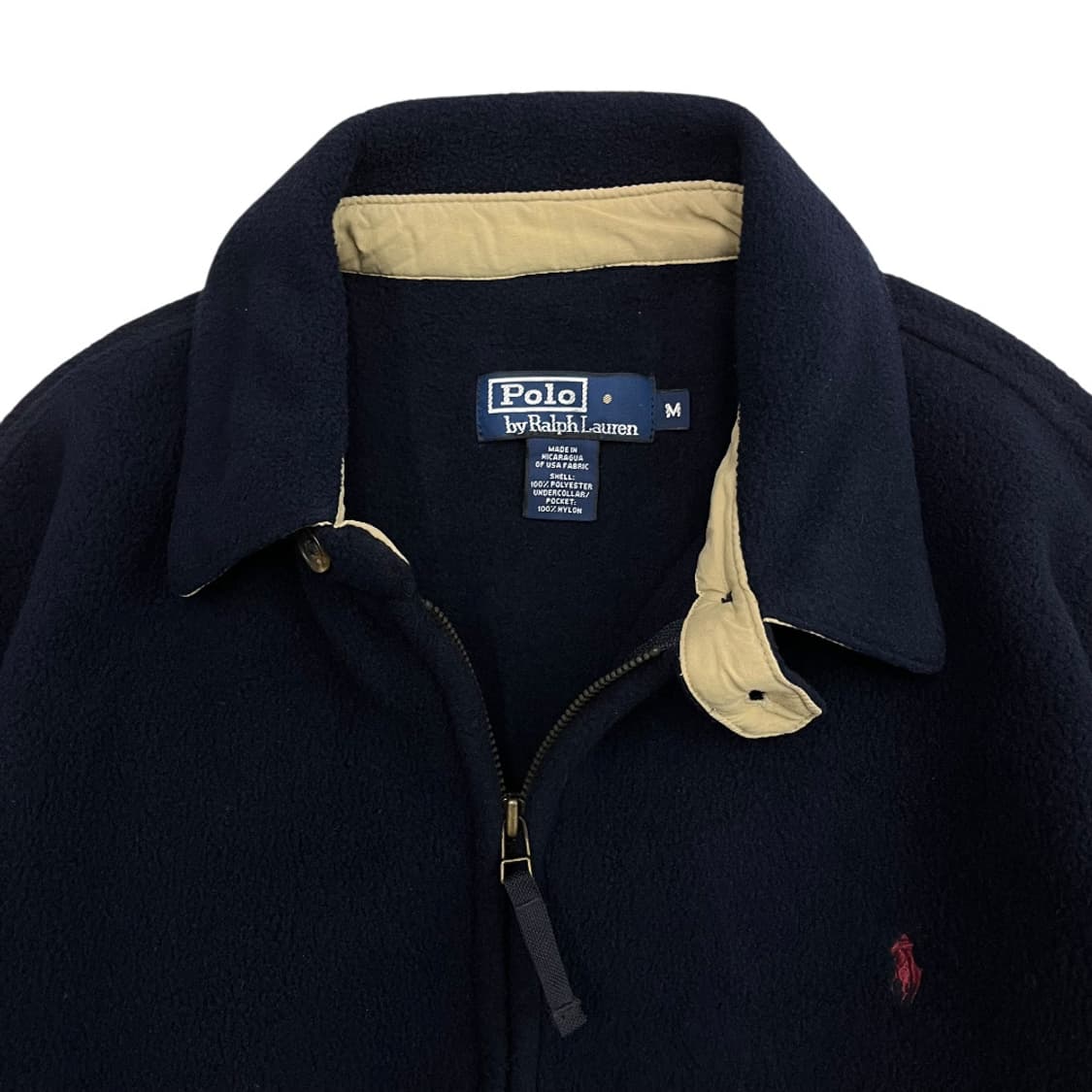 폴로 랄프로렌 레드포니 네이비 플리스 블루종 M 상품이미지5
