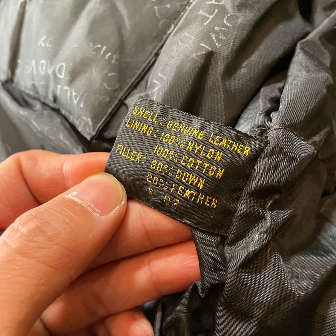 올아메리칸 레더 사파리 다운자켓 상품이미지8