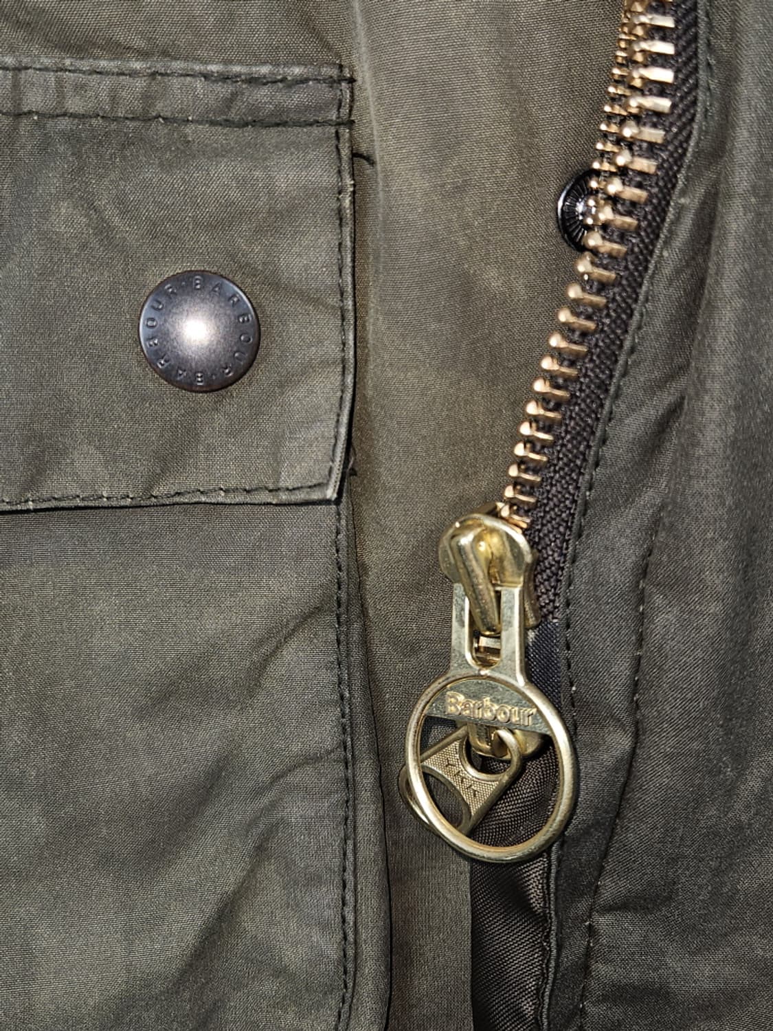 바버 다잉 워시드 커스텀 비데일 왁스드 자켓 ( L ) / 10132 상품이미지7