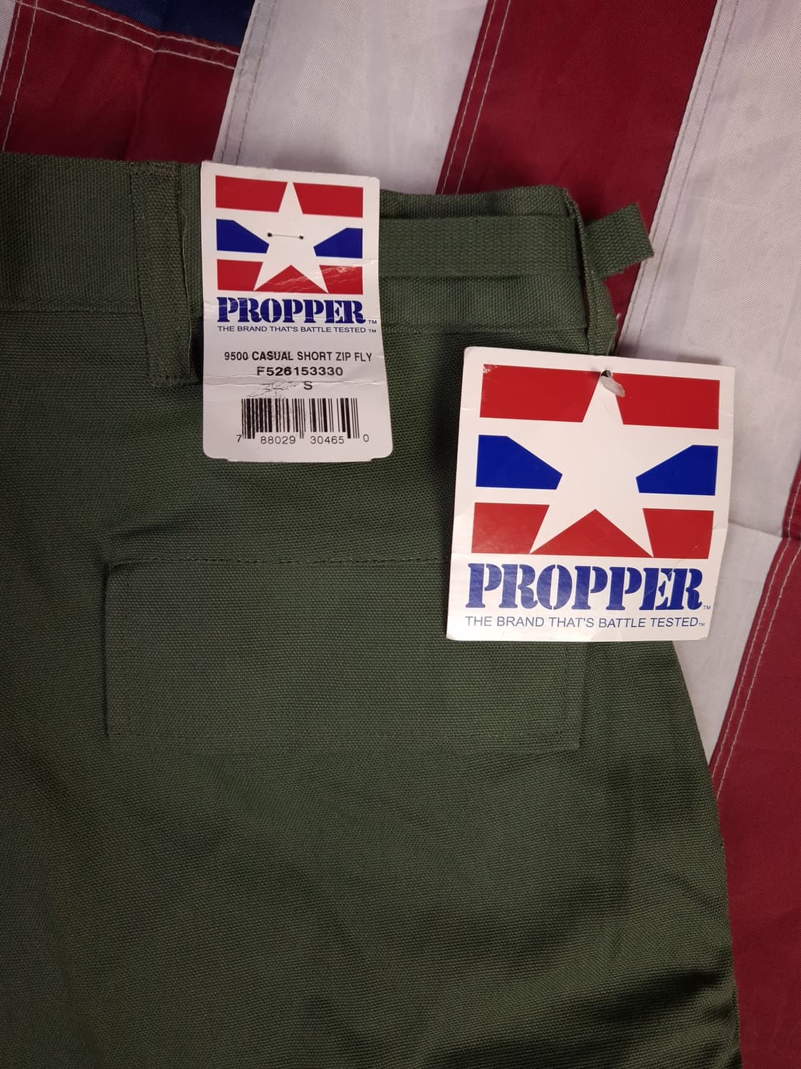 오리지날 택새제품 미국제조 미군 프로퍼 카고 반바지 상품이미지4