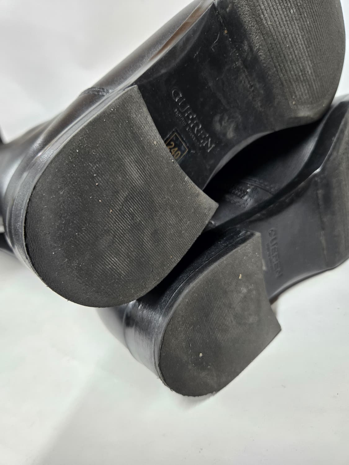 쿠에른 블랙 롱부츠 240mm 상품이미지5