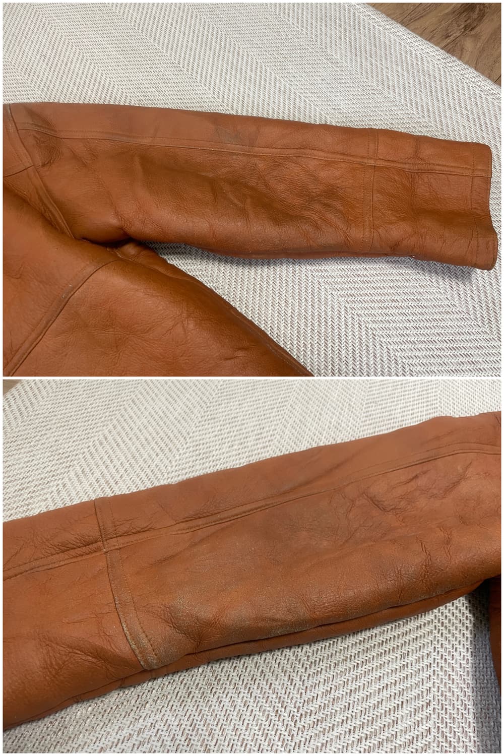 라 마제스트 B-3 리얼 무통 시어링 자켓 J03415 상품이미지8