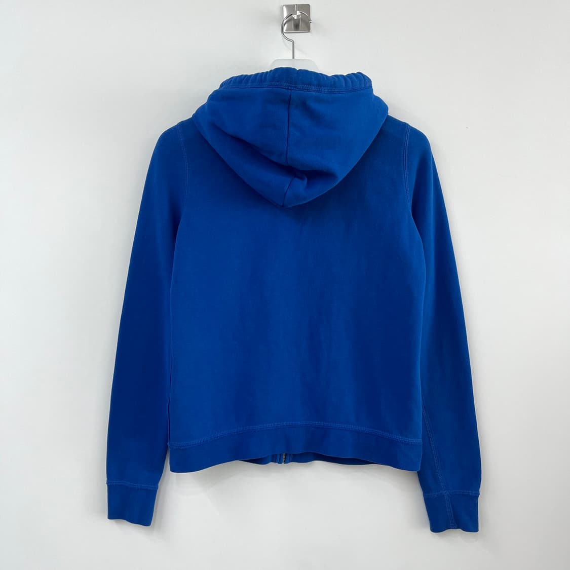 아베크롬비 슬림핏 자수로고 블루 후드집업 상품이미지3