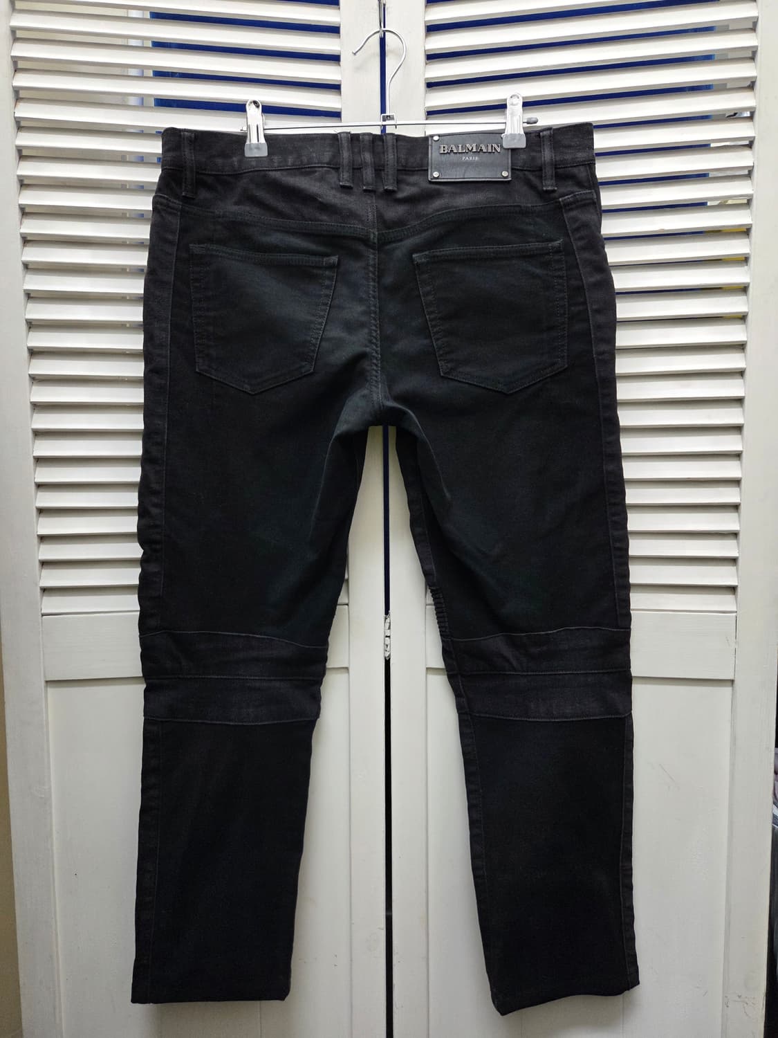 발망 바이커 블랙 데님 상품이미지4